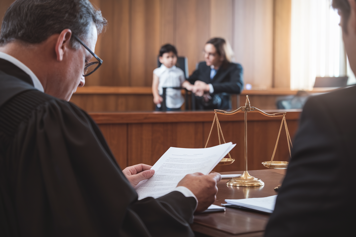 Pourquoi la présence d'un enfant change la lecture judiciaire du dossier