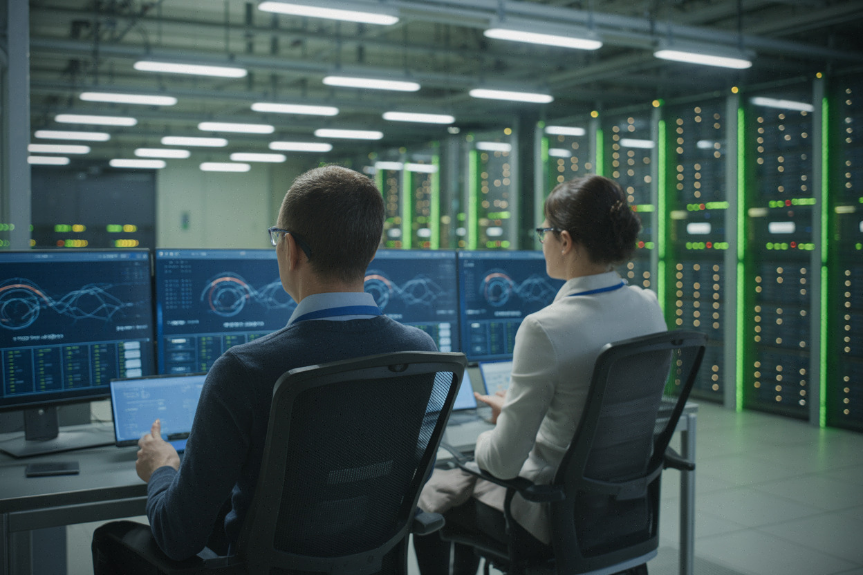 Centre de données européen dédié au cloud et à la cybersécurité