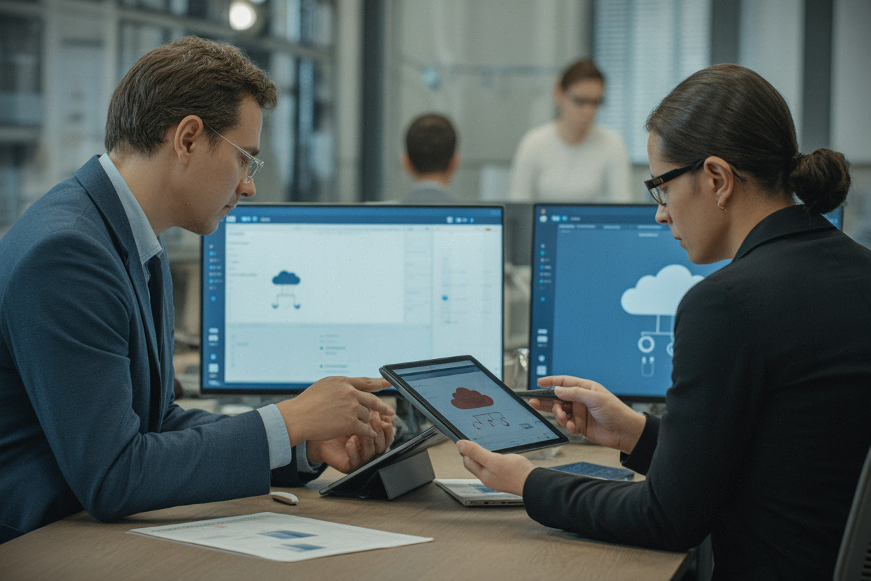 Acheteurs publics évaluant des solutions cloud de confiance