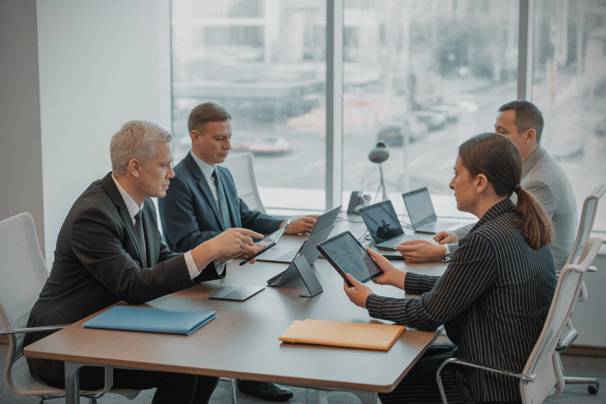 Acheteurs publics comparant des solutions logicielles libres et propriétaires