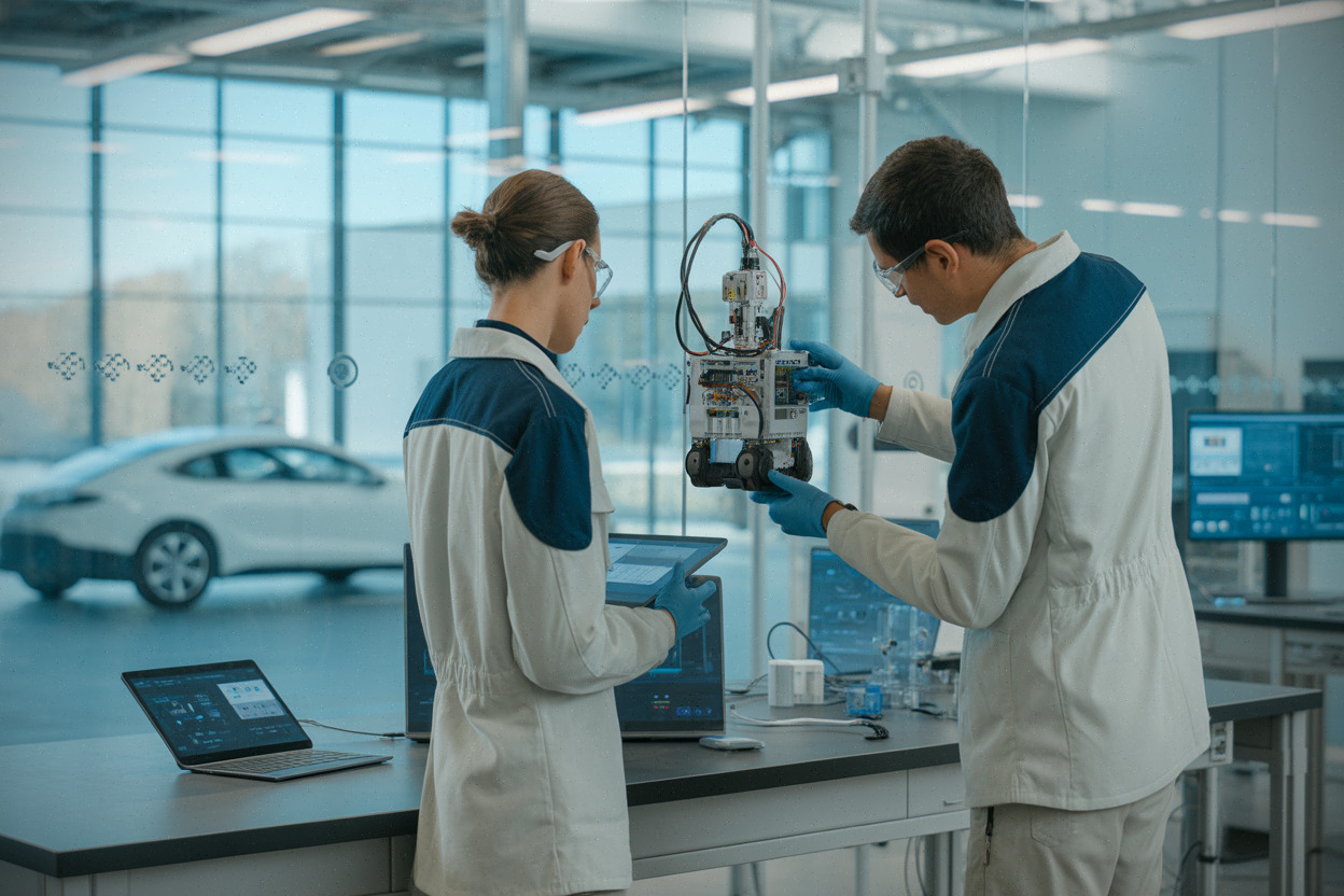 Laboratoire deeptech français illustrant la sélection Next40 2026