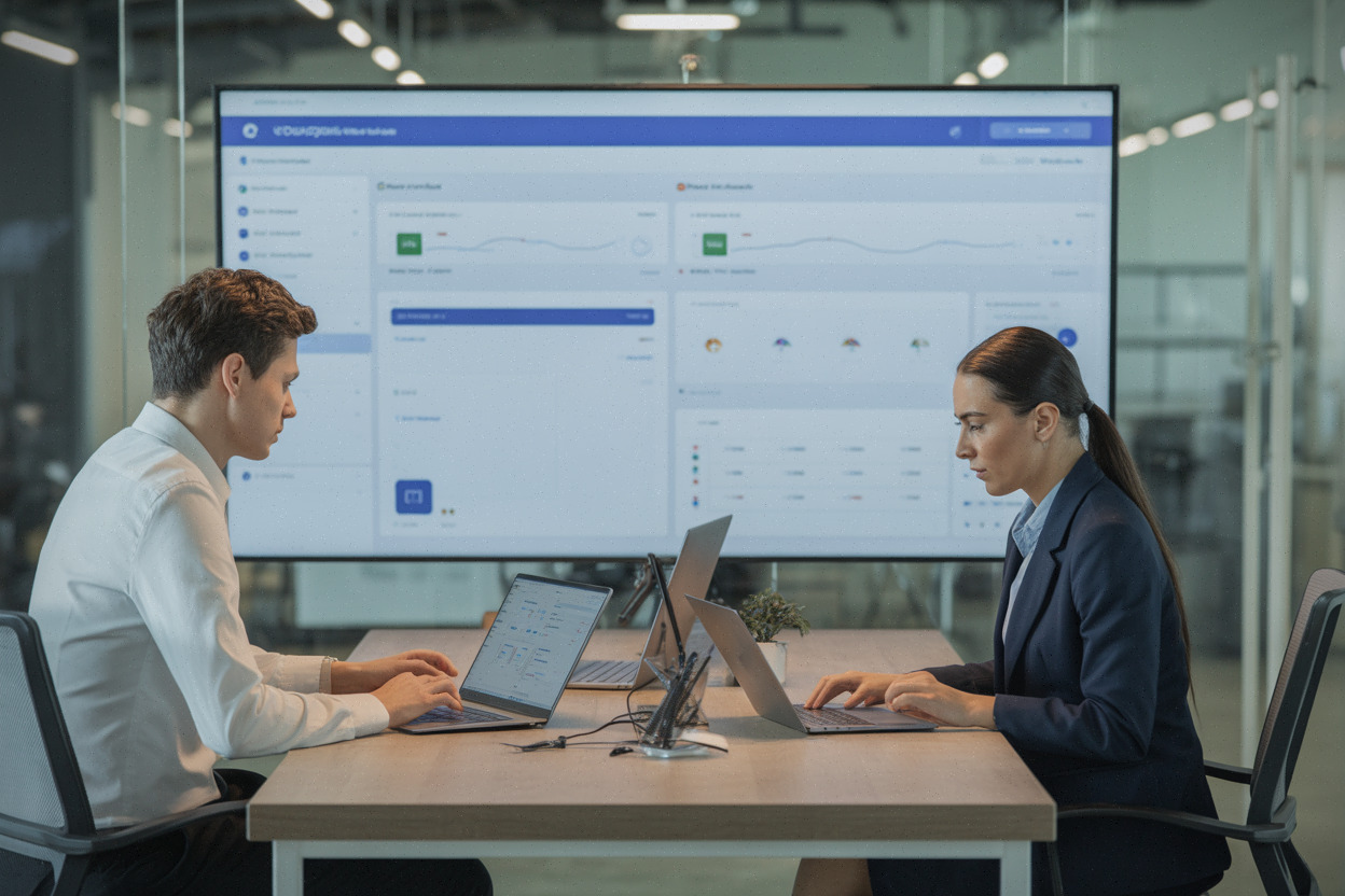 Équipes métiers testant des agents IA dans Oracle Fusion Applications
