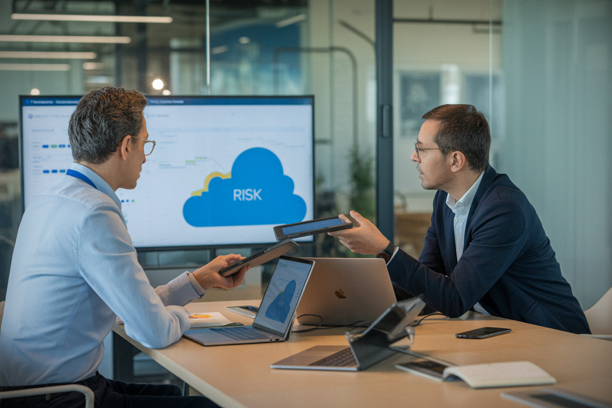 Responsables IT européens évaluant les risques de sauvegarde cloud