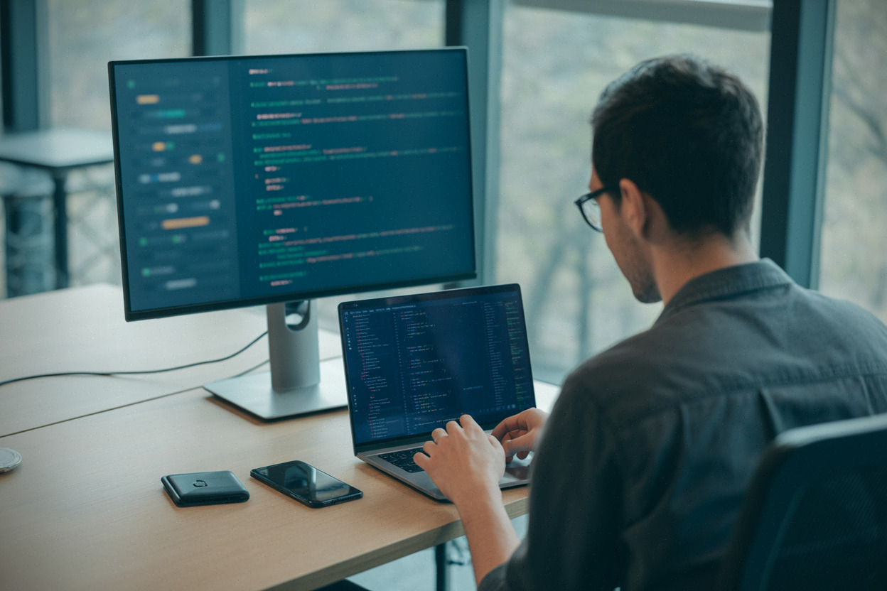 Développeur intégrant un service RPC blockchain managé