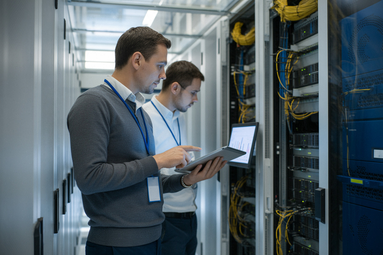 Centre de données européen utilisé pour services cloud critiques