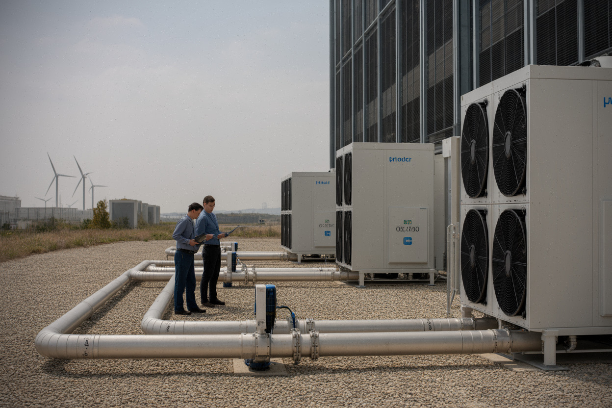 Système de refroidissement sans eau pour centre cloud hyperscale indien