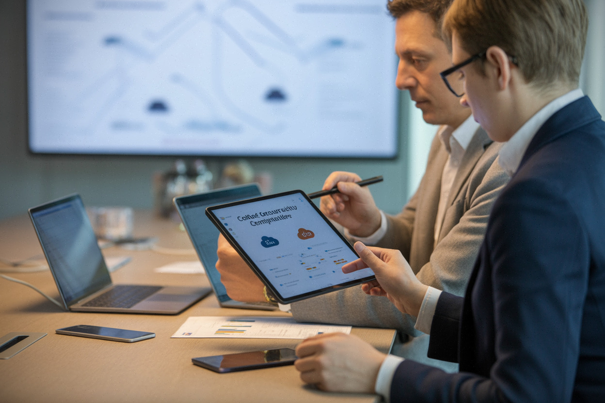 Experts européens examinant la certification cloud EUCS à Bruxelles