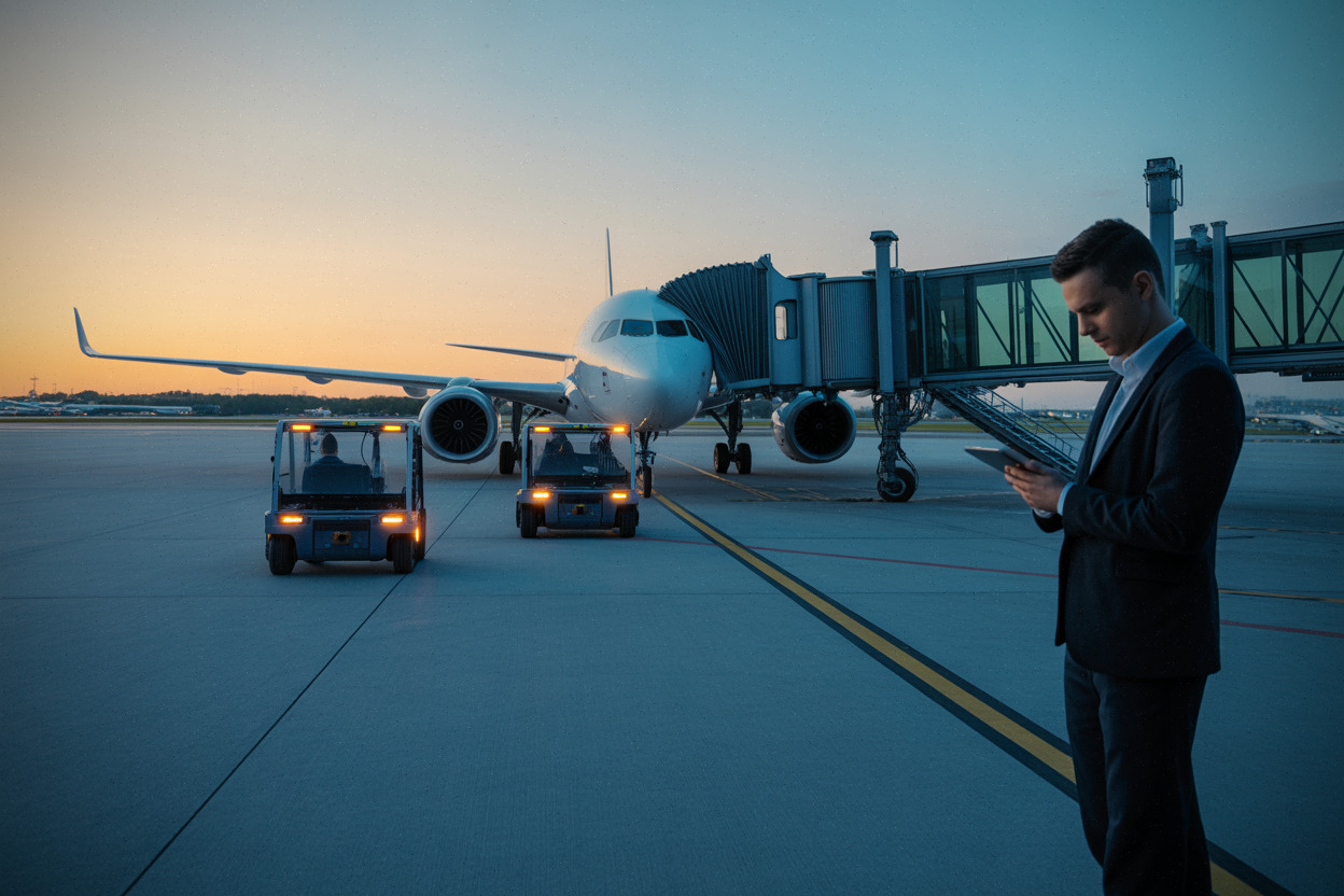 Opérations au sol optimisées par analyse prédictive dans un aéroport européen