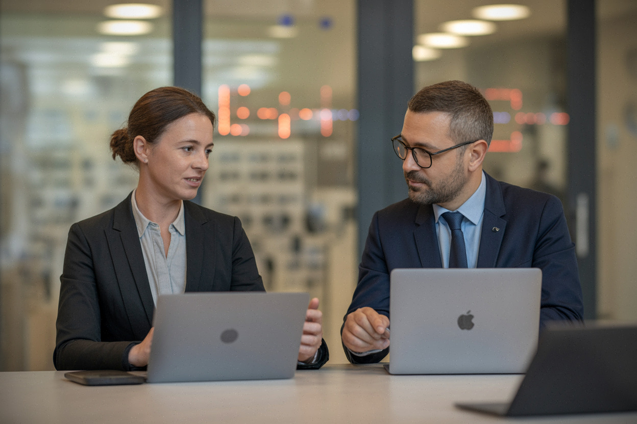 Acheteur public évaluant une solution française de cybersécurité certifiée