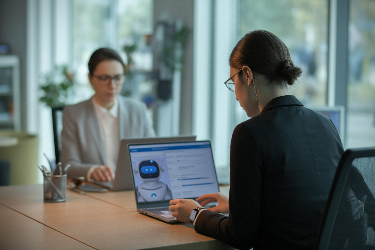 Assistant conversationnel IA signalé dans un service client européen