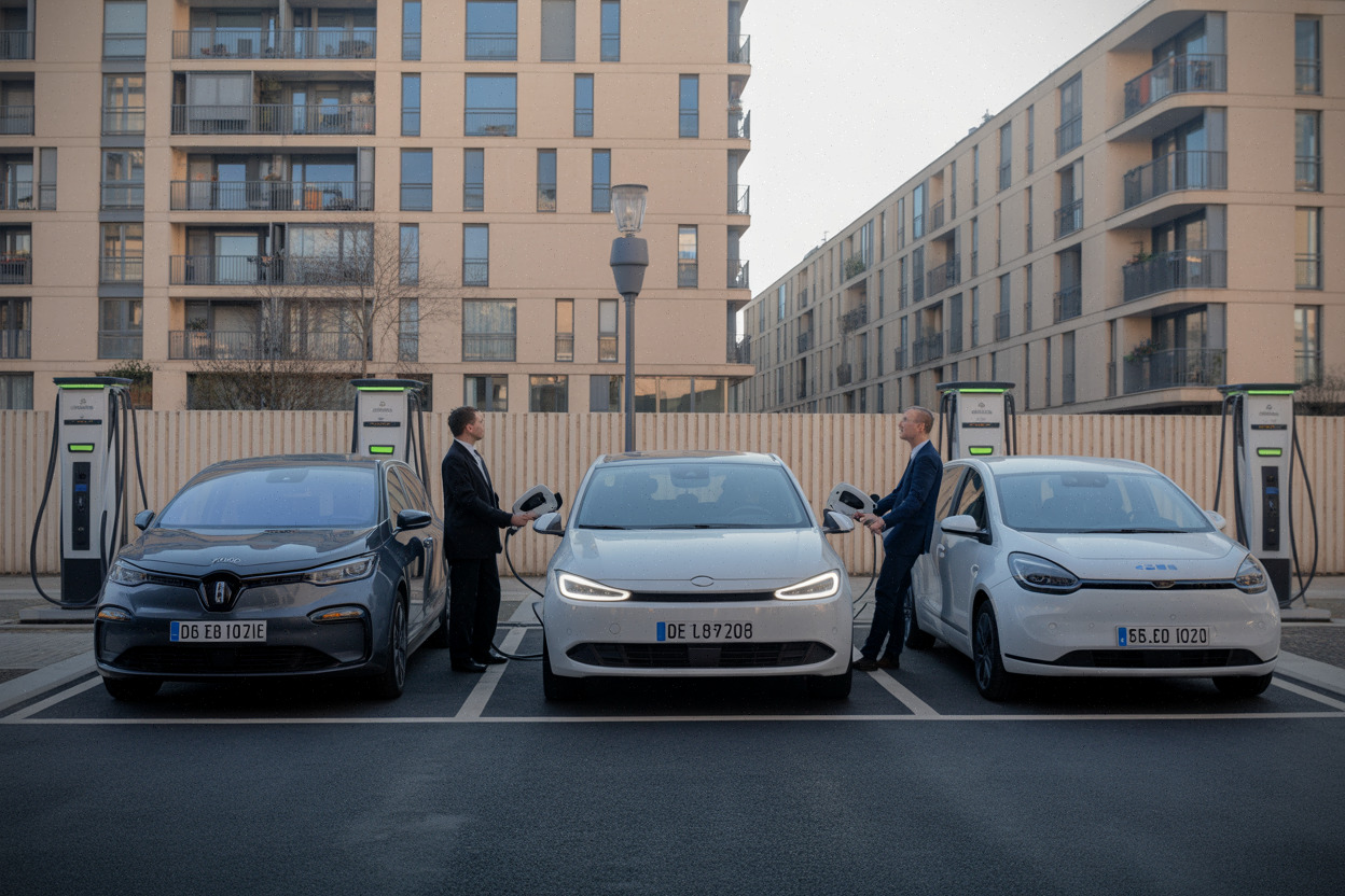 Marché français des voitures électriques en forte progression
