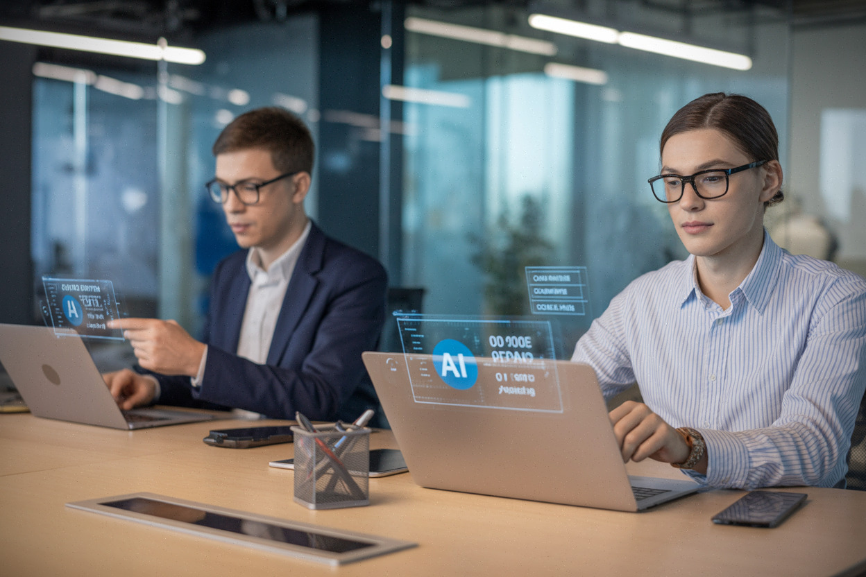 Développeurs testant des règles de sécurité pour assistant IA